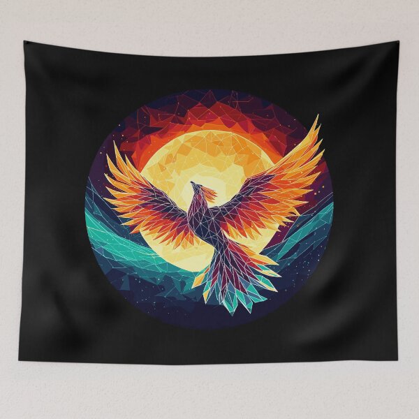 Item preview, Rise of the Solar Phoenix designed and sold by ComputeUnit.