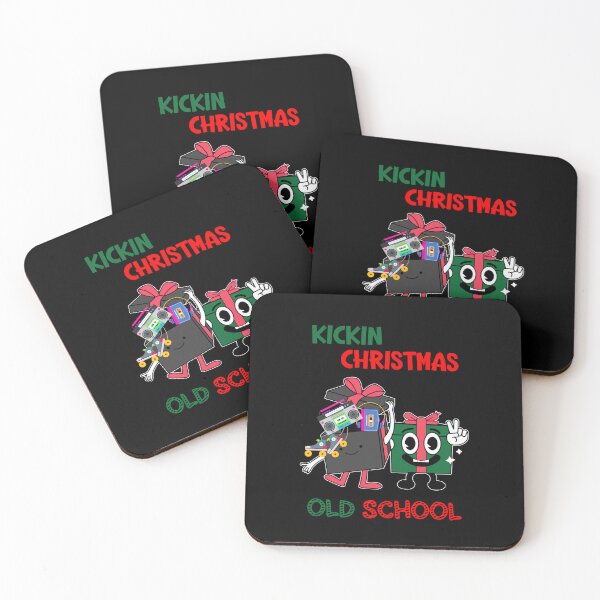Item preview, Kickin Christmas Old School, Old School Xmas designed and sold by SportyDogShop.