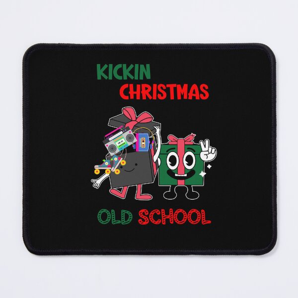 Item preview, Kickin Christmas Old School, Old School Xmas designed and sold by SportyDogShop.