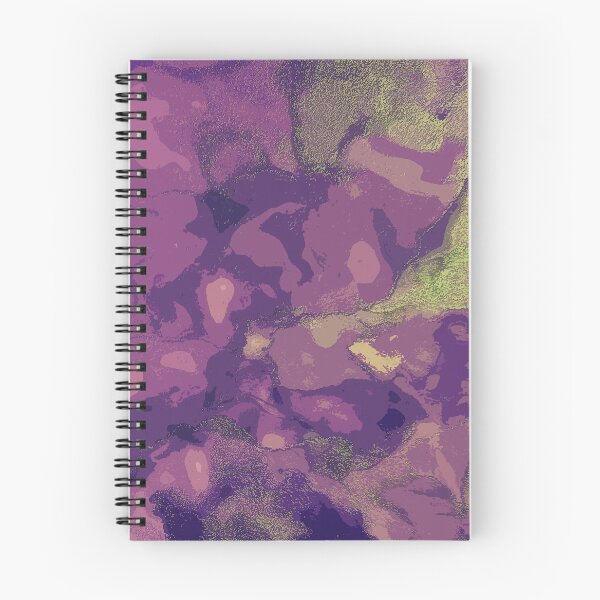 Item preview, Celestial Rapture: Violet and Gold Pouring Art designed and sold by GAP90.