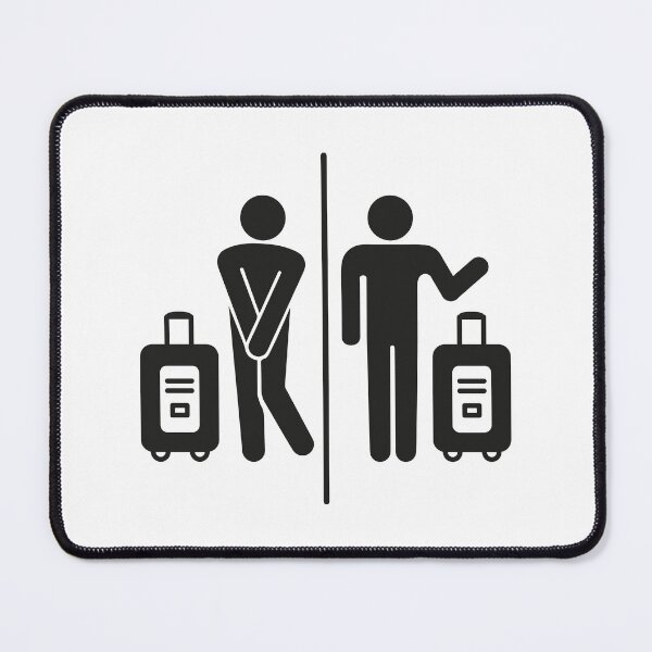 Item preview, Pictogram icon traveler's diarrhea, tummy ache, bathroom designed and sold by LucianoCosmo.