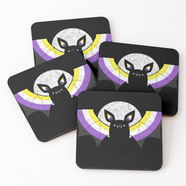 Item preview, Pride Bat - Nonbinary designed and sold by RainbowGeekShop.