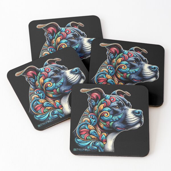 Item preview, Pit Bull | Street Art | Boldly Yours | Streatures designed and sold by Streatures.