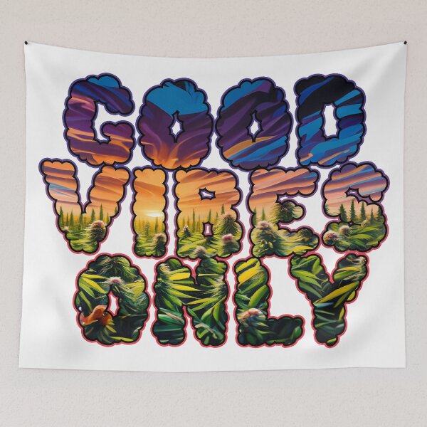 Item preview, T-shirt Good Vibes Only designed and sold by Fazano.