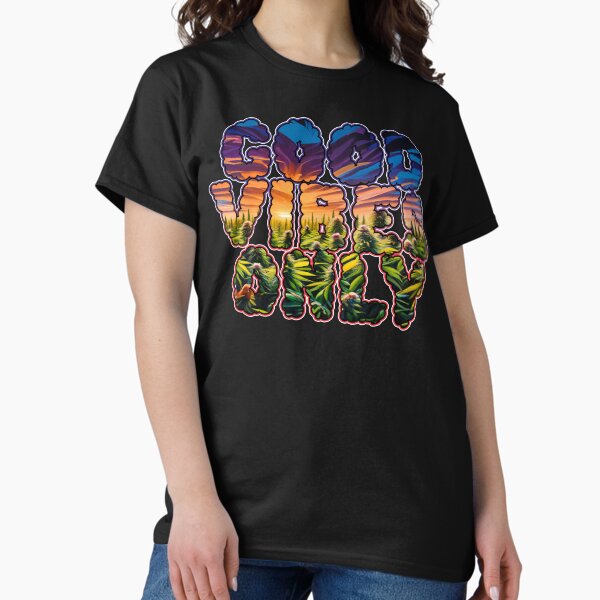 Item preview, T-shirt Good Vibes Only designed and sold by Fazano.