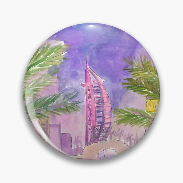 Item preview, Burj Arab Dubai Illuminated at Night designed and sold by artshop77.