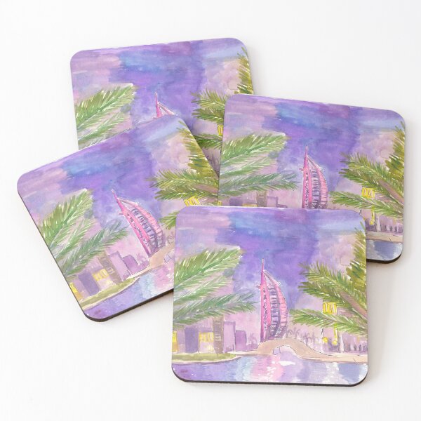 Item preview, Burj Arab Dubai Illuminated at Night designed and sold by artshop77.