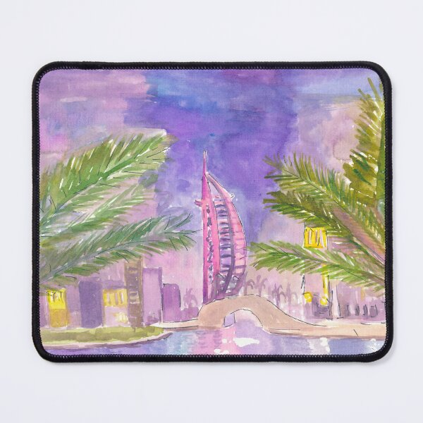 Item preview, Burj Arab Dubai Illuminated at Night designed and sold by artshop77.