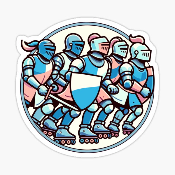 Item preview, Roller Knights Brigade designed and sold by OniumEth.