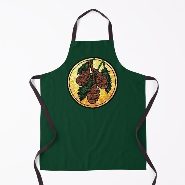 Item preview, Coast redwood Pinecone Stained Glass designed and sold by CattGDesigns.