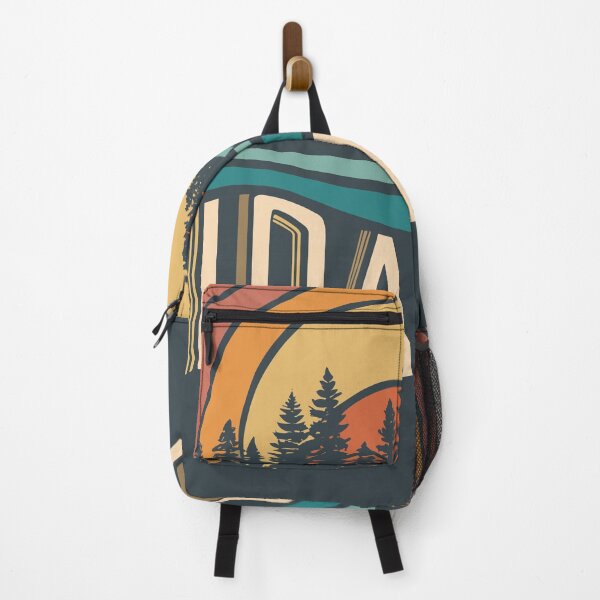 Item preview, Idaho - Vintage Sunset - Colorful Illustration designed and sold by Amazing States of America.