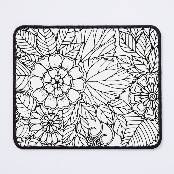 Item preview, Blank Coloring Book Flowers designed and sold by Zombie-Killa.
