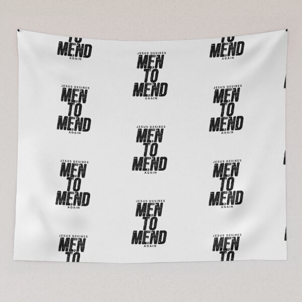 Item preview, Jesus Desires Men to Mend designed and sold by creative-maxim.