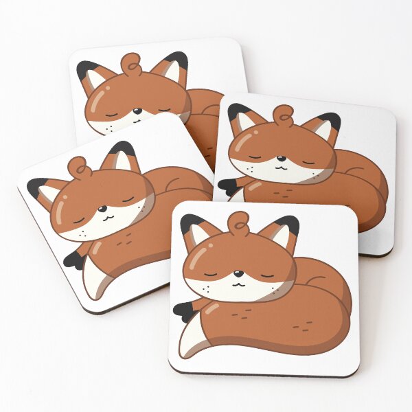 Item preview, Cute little fox sleeping designed and sold by yabaprints.