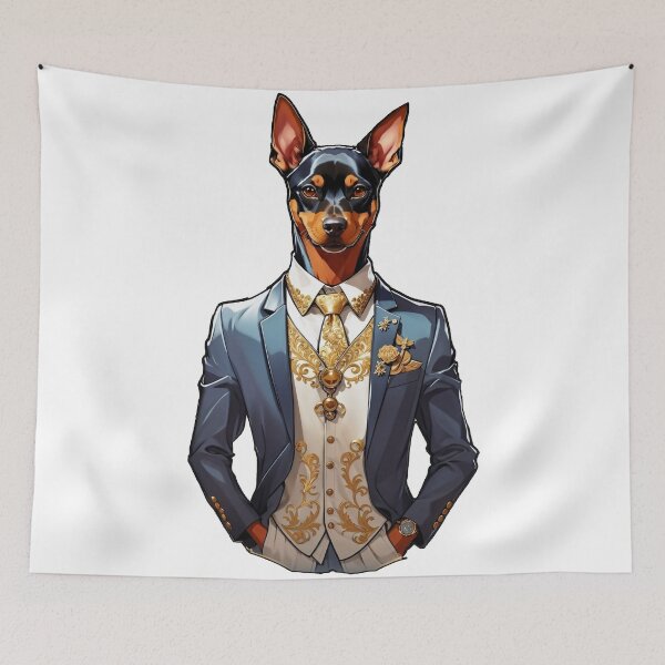 Item preview, Endangered animals, German Pinscher: Hanns designed and sold by KnoClothingCo.