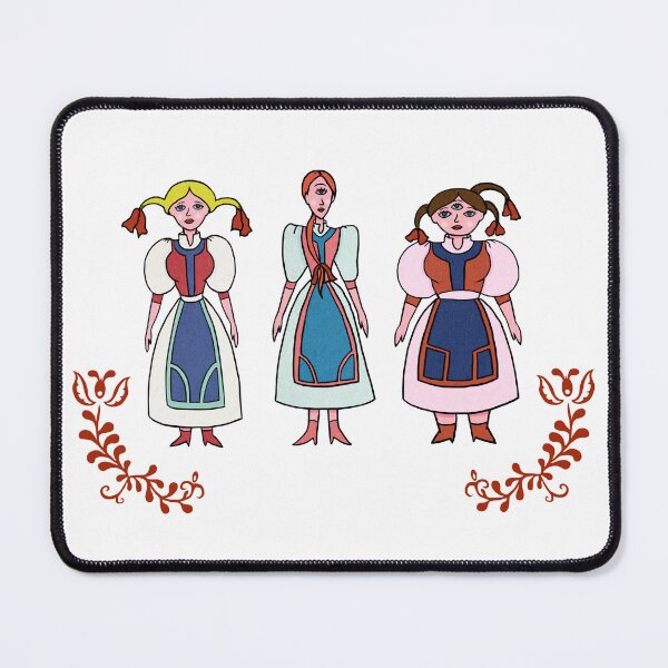 Item preview, One-Eyed, Two-Eyed, Three-Eyed Sisters designed and sold by Eme Zhe.