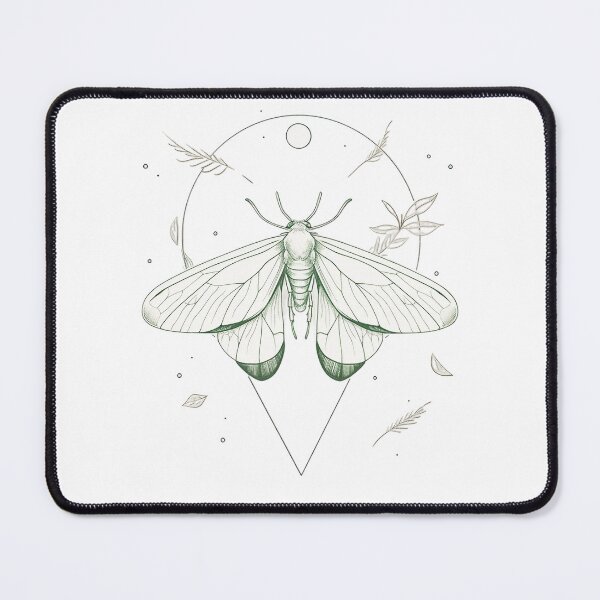 Item preview, Minimalist Moth Design designed and sold by LadyDelay.