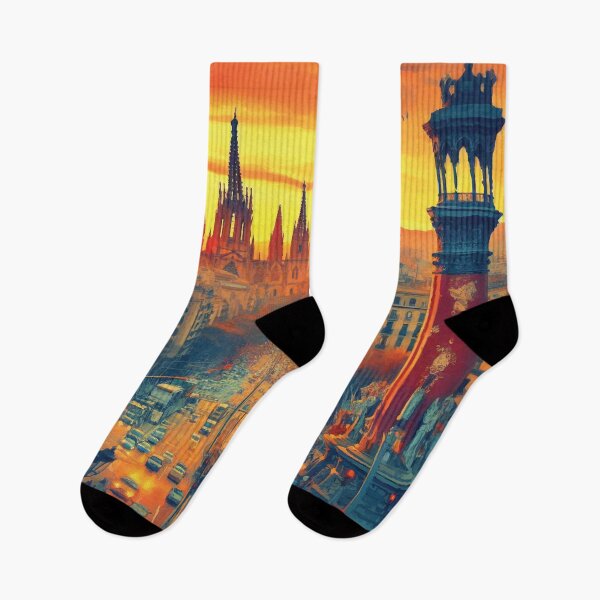 Item preview, Barcelona at Sunset designed and sold by badguyduh.