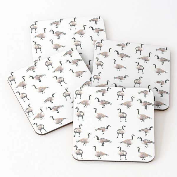 Item preview, Canada Geese Painting designed and sold by ArtAndBliss.