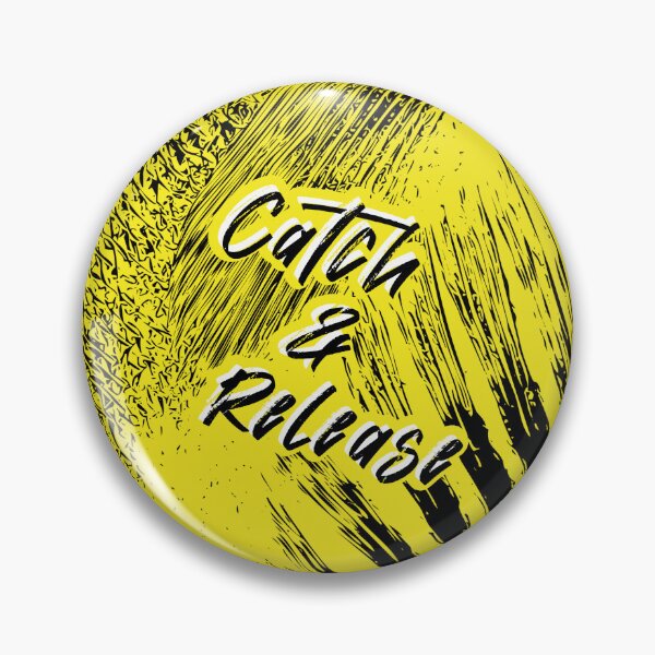 Item preview, Catch & Release Green Fishing Graphic Motif designed and sold by FishingMD.