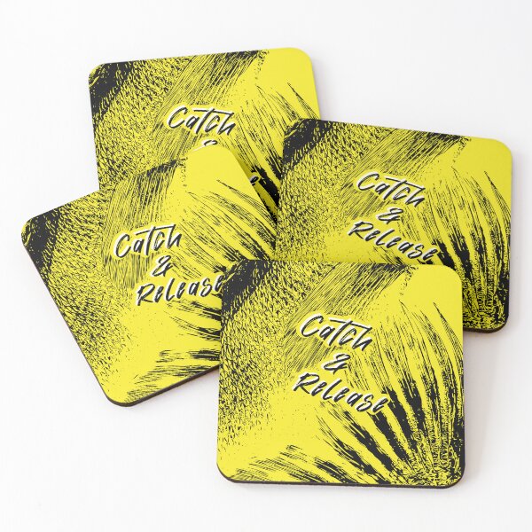 Item preview, Catch & Release Green Fishing Graphic Motif designed and sold by FishingMD.