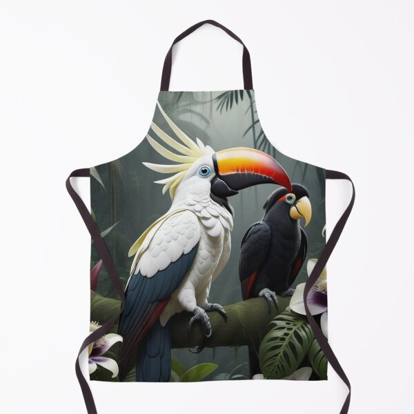 Item preview, Cockatoucan bird with black parrot designed and sold by Wilfried van Dokkumburg.