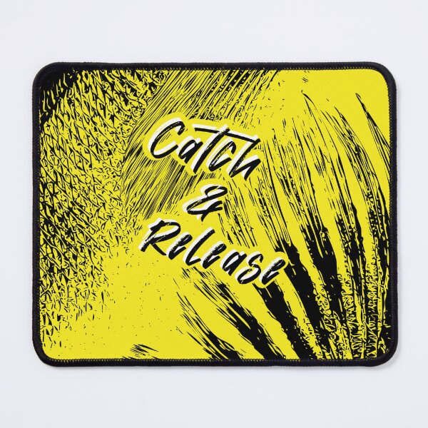Item preview, Catch & Release Green Fishing Graphic Motif designed and sold by FishingMD.