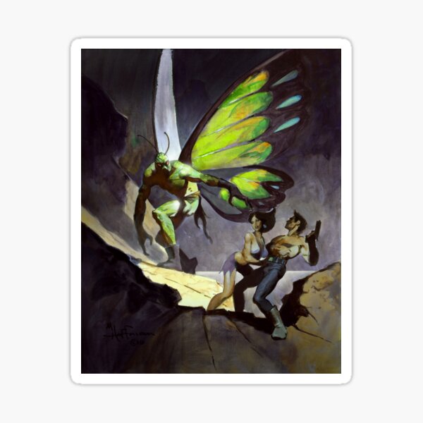 Mothman Attack Sticker