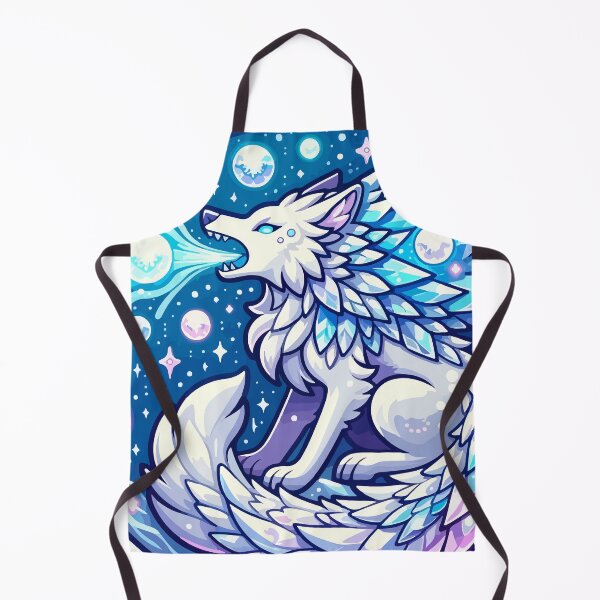 Item preview, Mythical Cosmic Breath Wolf in a Starry Universe designed and sold by OniumEth.