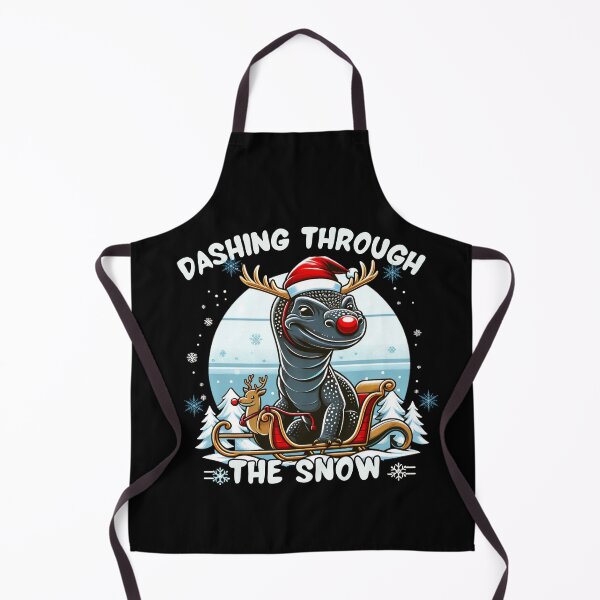 Item preview, Dashing Throught The Snow: Komodo Dragon designed and sold by ZbigArt.