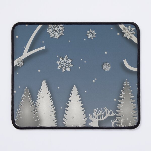 Item preview, Snowy Landscape Print - no text designed and sold by CampoShop.