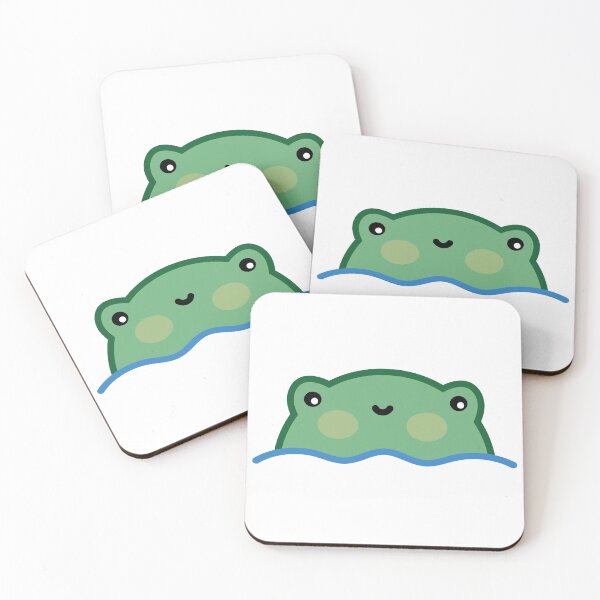 Item preview, Cute frog in water designed and sold by yabaprints.