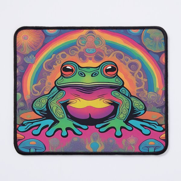 Item preview, Trippy Toad hanging with Mushroom Friends designed and sold by drumweaver.
