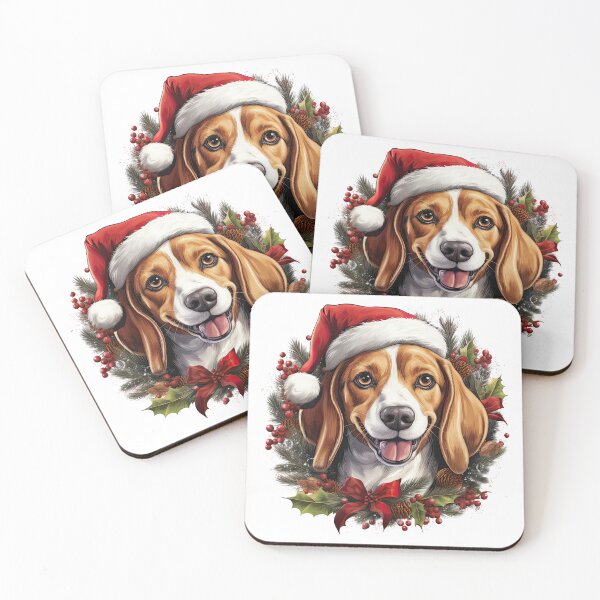 Item preview, Beagle Christmas designed and sold by Arthoughts.