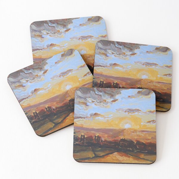 Item preview, Cornell West Campus Sunset designed and sold by Anna Effenberger Art.