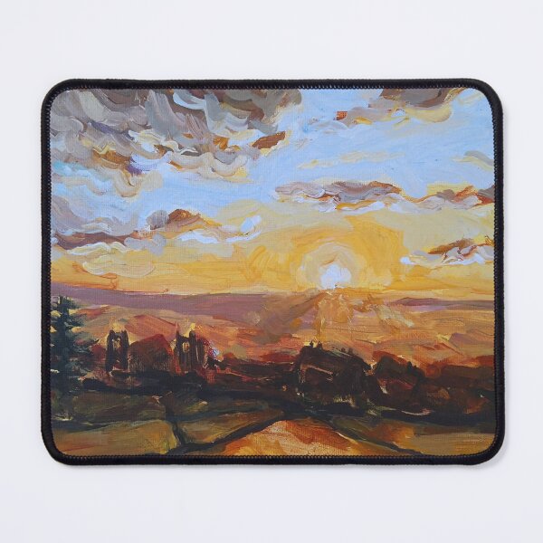 Item preview, Cornell West Campus Sunset designed and sold by Anna Effenberger Art.