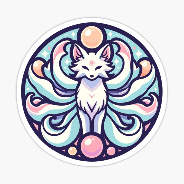 Item preview, Mystical Celestial Enchanted Spirit Animal Fox designed and sold by OniumEth.