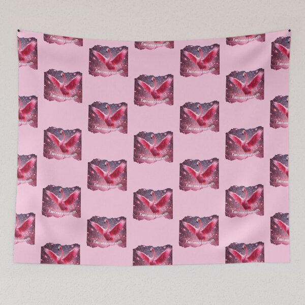 Item preview, Flamingo Express yourself designed and sold by KarakitAI.