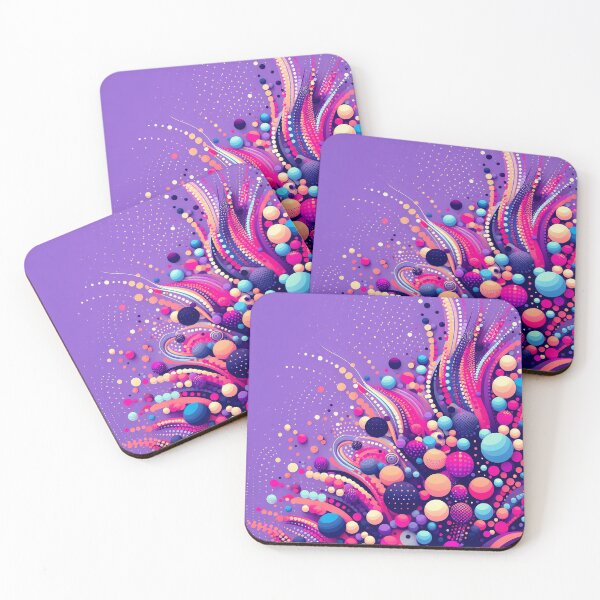 Item preview, Fashionable spotty polka dot (purple) designed and sold by KrisBendix.