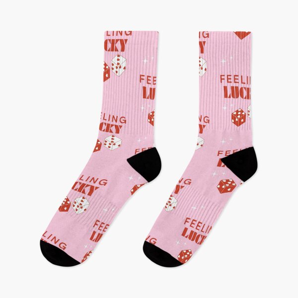 Item preview, Feeling Lucky, Lucky Girl, Luckiest Girl, Inspirational, Preppy, Pink designed and sold by Magic Love Art Print.