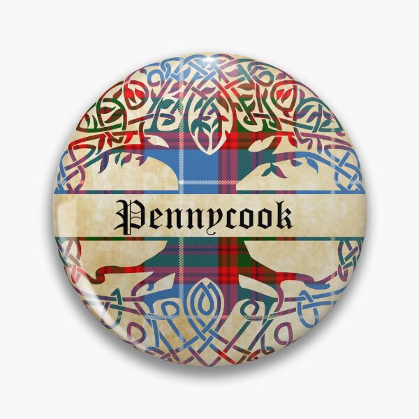Item preview, Pennycook Tree of Life Clan Scottish Surname tartan designed and sold by BagTown Clans.