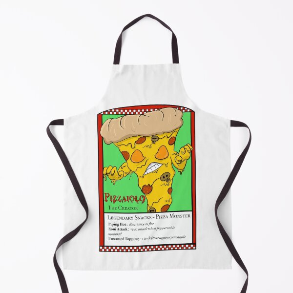 Item preview, Pizzaiolo The Creator Legendary Snack Pizza Monster Game Card designed and sold by JonnyVsTees.