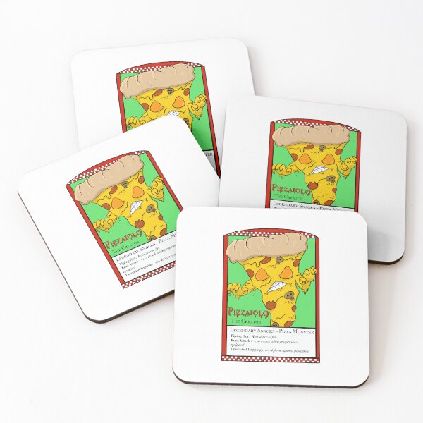 Item preview, Pizzaiolo The Creator Legendary Snack Pizza Monster Game Card designed and sold by JonnyVsTees.