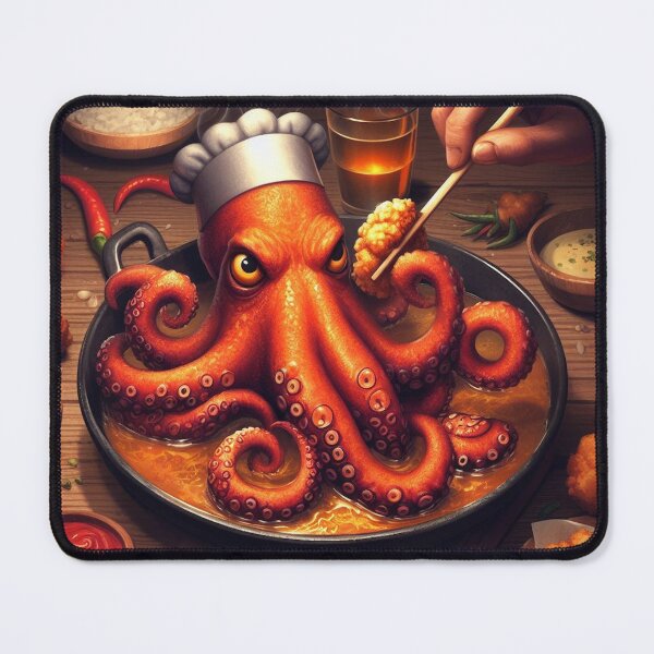 Item preview, Angry Octopus Soup designed and sold by ComputerContent.