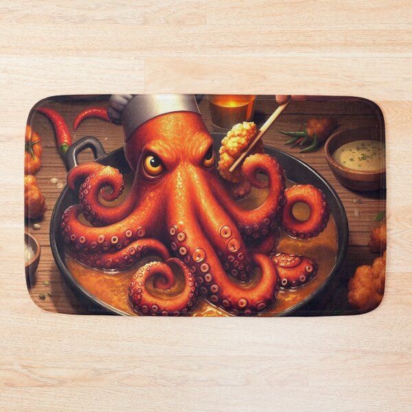 Item preview, Angry Octopus Soup designed and sold by ComputerContent.