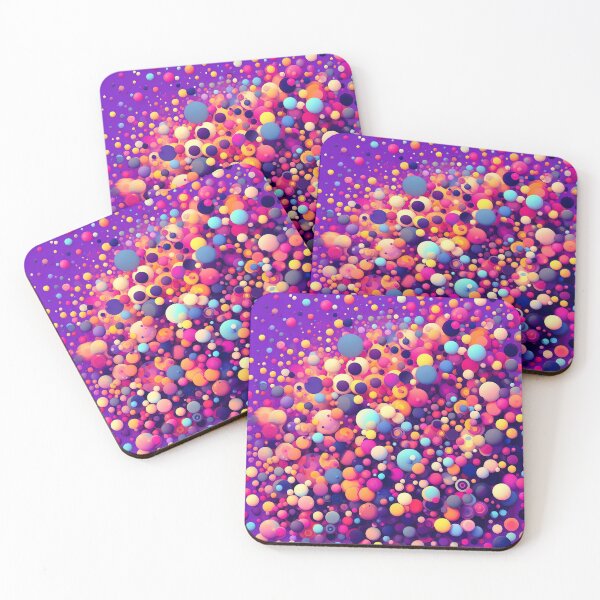 Item preview, Fashionable spotty polka dot (full purple) designed and sold by KrisBendix.