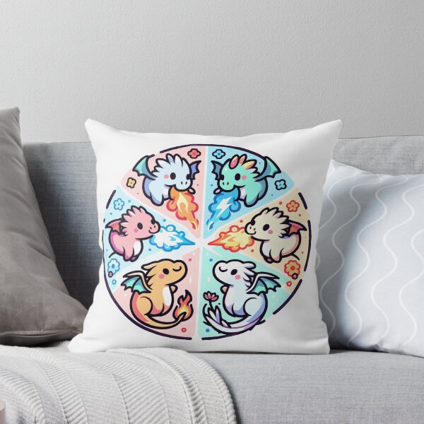 Item preview, Elemental Dragons: Whimsical Fantasy Creatures designed and sold by OniumEth.