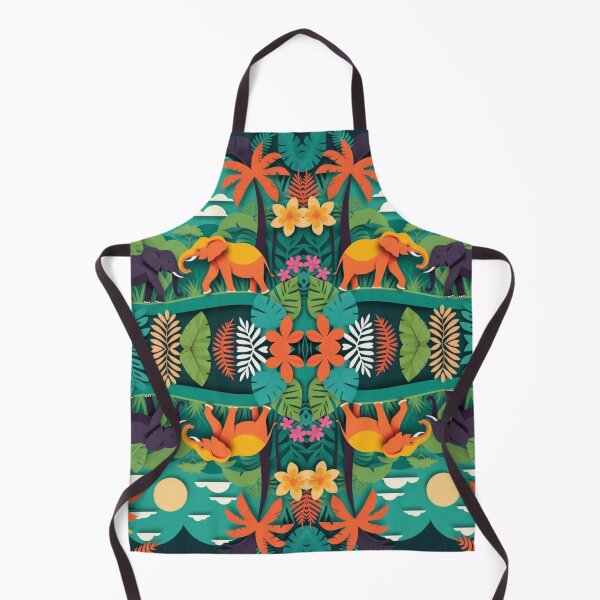 Item preview, jungle dessin elephant designed and sold by Wilfried van Dokkumburg.