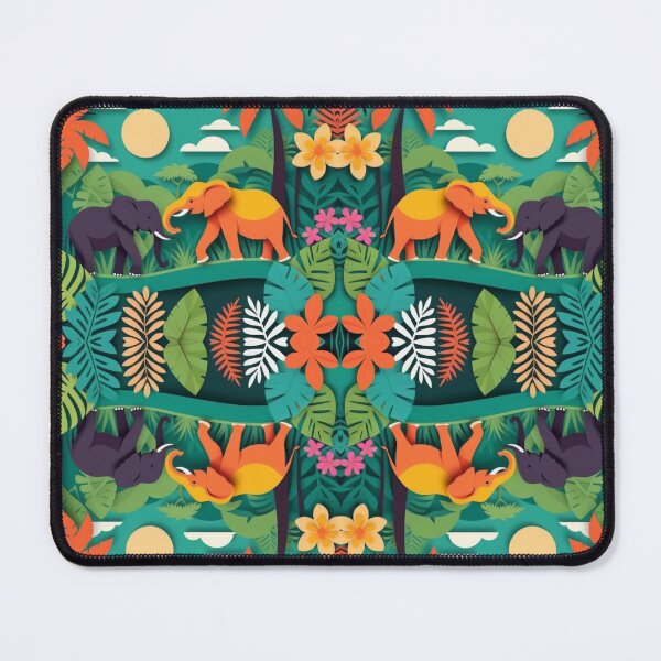 Item preview, jungle dessin elephant designed and sold by Wilfried van Dokkumburg.