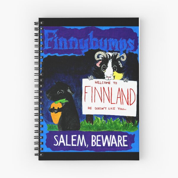 Item preview, Finnybumps - Salem, Beware designed and sold by Guinea Pigs and Books.